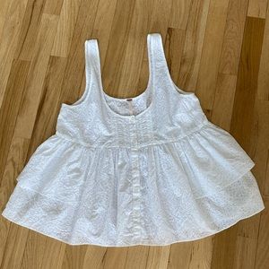 Free People baby doll tanktop